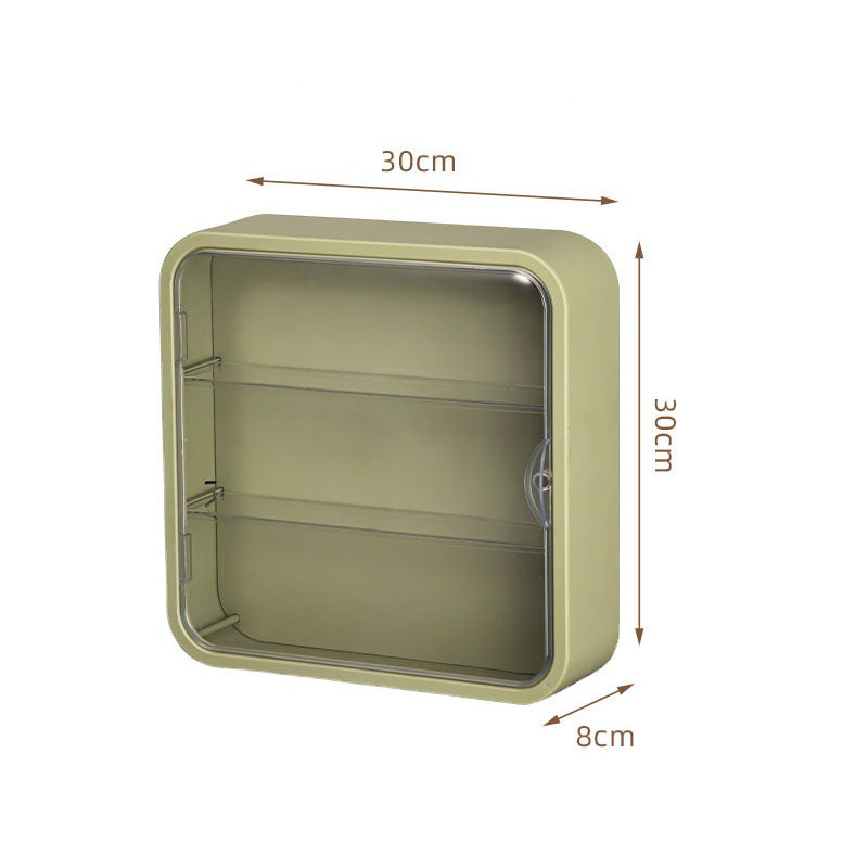 Wall-mounted doll blind box storage display rack magnetic suction display cabinet
