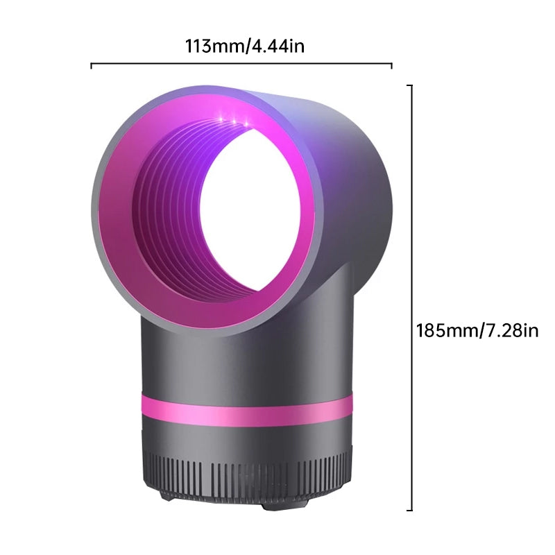 2025 Electric Mosquito Lamp, Outdoor Fly Catcher, USB-Powered, Portable Silent Insect Killer