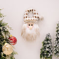 Santa Claus door hanging snowman elk window decoration holiday pendant