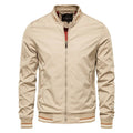 Brand Print Baseball Jacket Men Casual Stand Collar Bomber Mens Jackets Autumn High Quality Slim Fit Jackets For Men