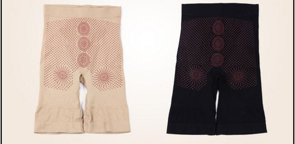 Far Infrared Magnetic Therapy Slimming Pants Seamless Trigonometric Drawing Abdomen Pants Body Shaper