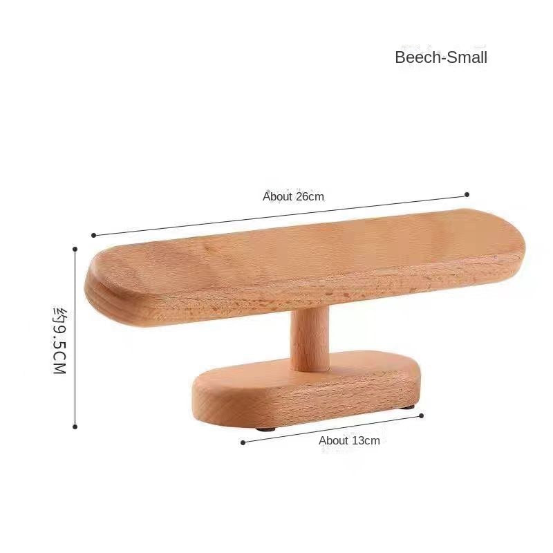 High-end Wooden Walnut Jewelry Display Rack for Watches, Bracelets, Necklaces and Accessories Storage