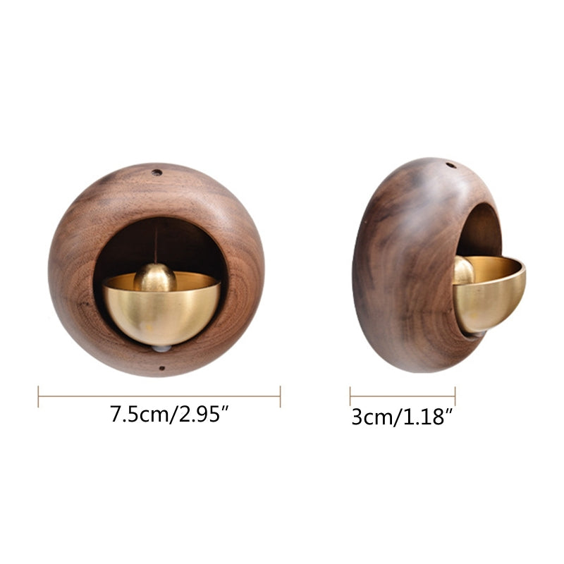 Japanese-Style Small Round Egg Suction Door Bell