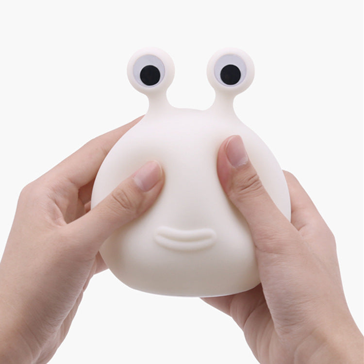 Slug Night Light USB Charging Pat Induction Night Light Children's Fun Silicone Bedside Timing With Sleeping Light