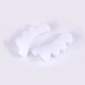 Toe Overlap Separator Nail Spacer Toe Sleeve Silicone Comfortable Soft Toe Clip Finger Protector Corrector Separator