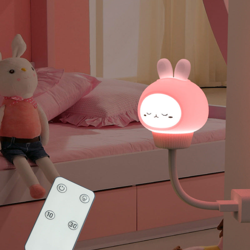 USB Bear, Rabbit, Kitten, Duckling, Children's Room, Dormitory, Breastfeeding And Feeding, Remote Control Night Light