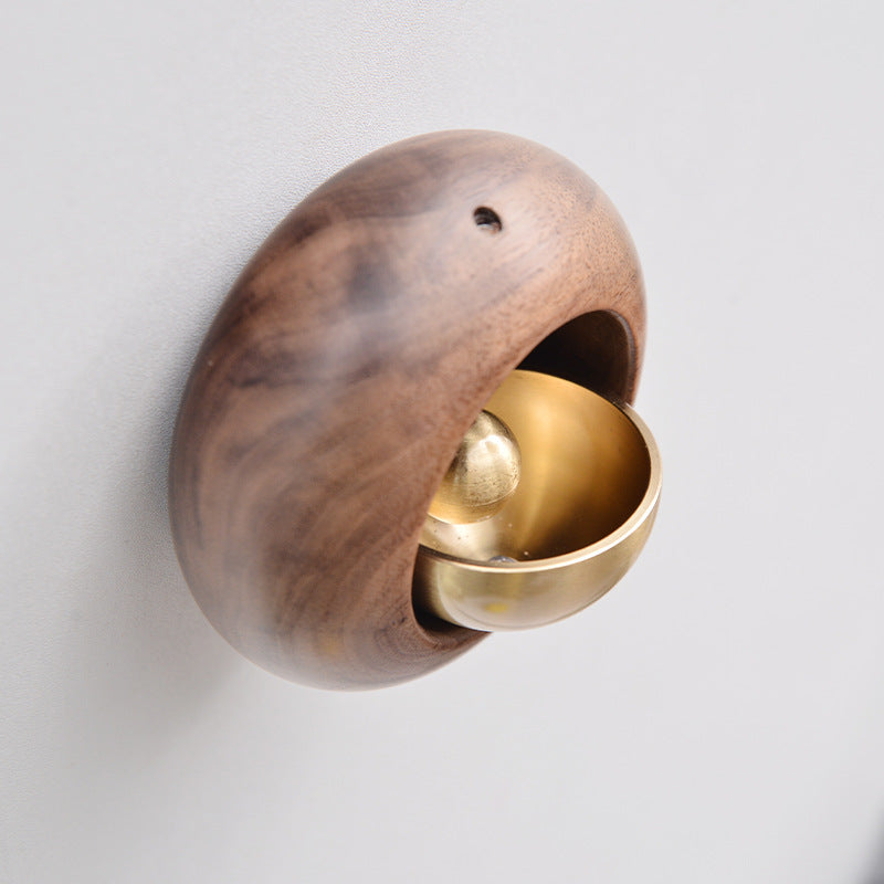 Japanese-Style Small Round Egg Suction Door Bell