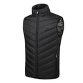 Hot vest 9-zone electric heating vest male USB charging