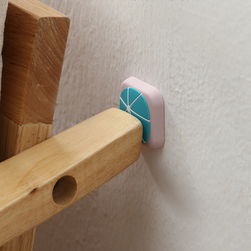 Door Back Door Handle Anti-Collision Pad Silicone Door Touch Door Suction Bump Stick Wall Protective Sleeve Cartoon Suction Cup