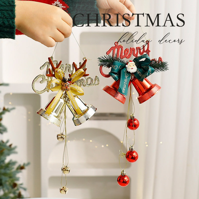 Christmas Bell Christmas Tree Ornament Decoration Hanging Ornament Christmas Bell Decorative Piece