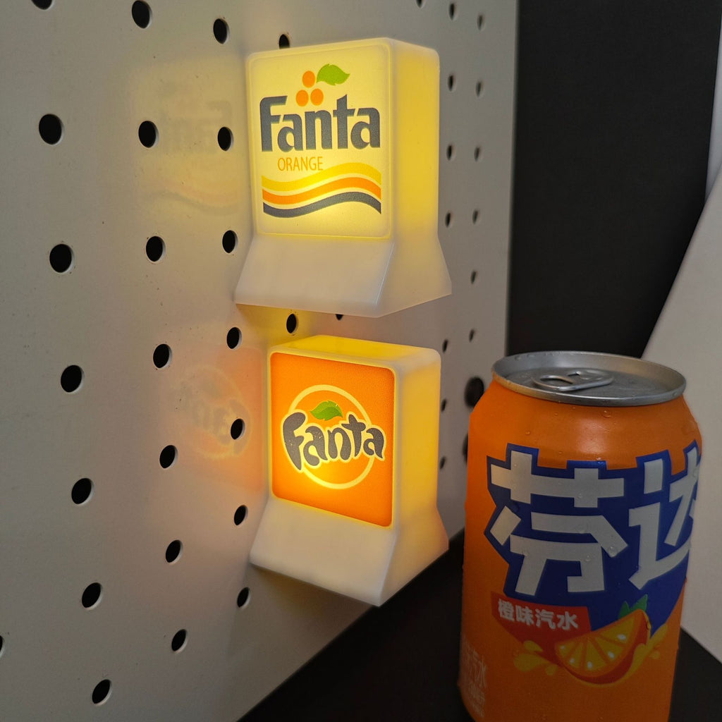 Drinks Fridge Magnet Creative 3D Stereoscopic Light-Up Beverage Magnetic Sticker Nordic Home Decorative Magnetic Tile