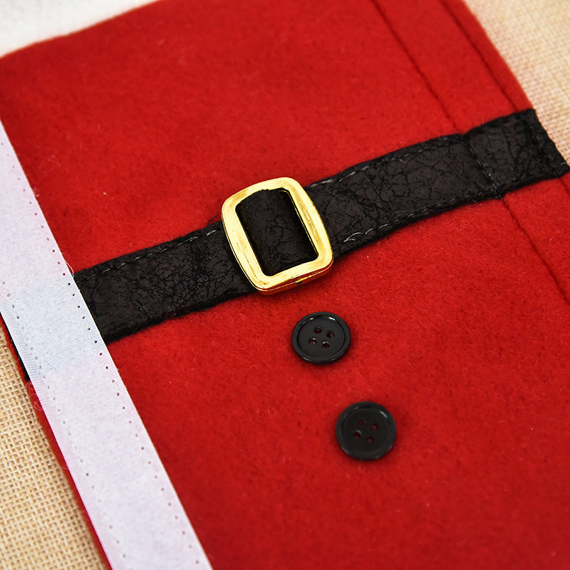 Christmas Red Refrigerator Handle Gloves Belt Door Handle Protector