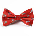 Men And Women Adult Christmas Tree Snowflake Bell Bow Christmas Bow Tie