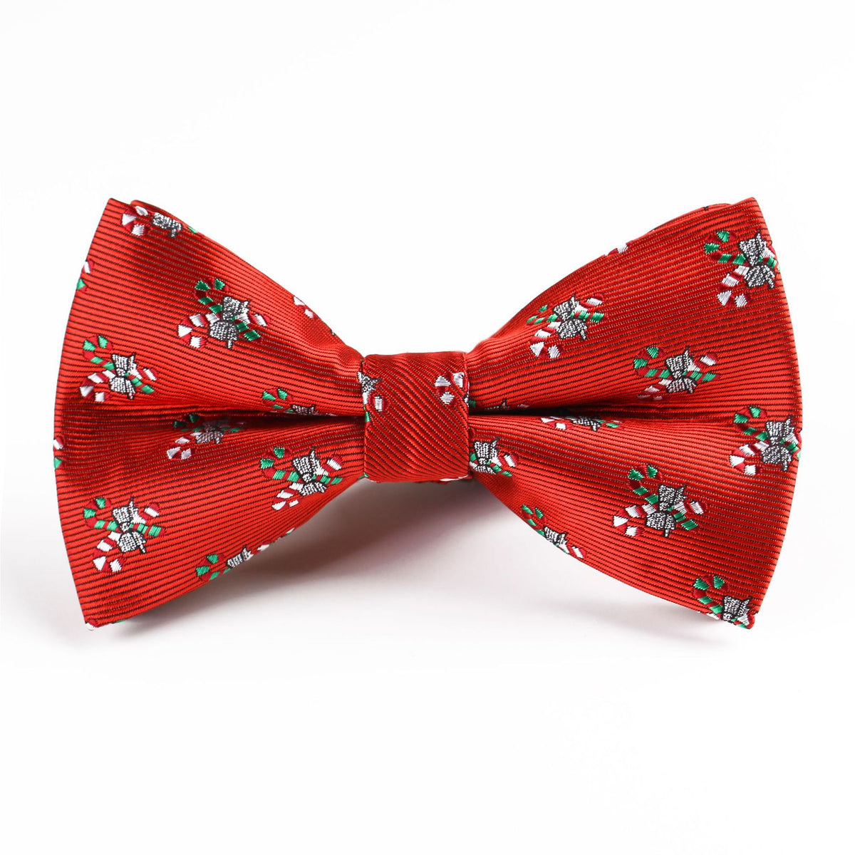 Men And Women Adult Christmas Tree Snowflake Bell Bow Christmas Bow Tie