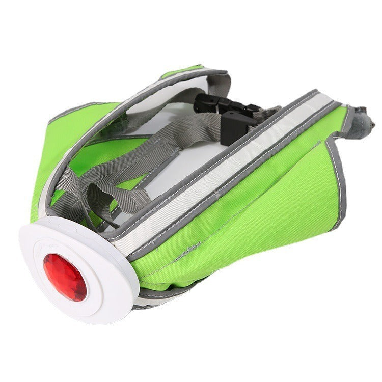 LED Pet Light-Emitting Sling Detachable Dog Reflective Sling Anti-Breakaway Cat Sling USB Charging Models