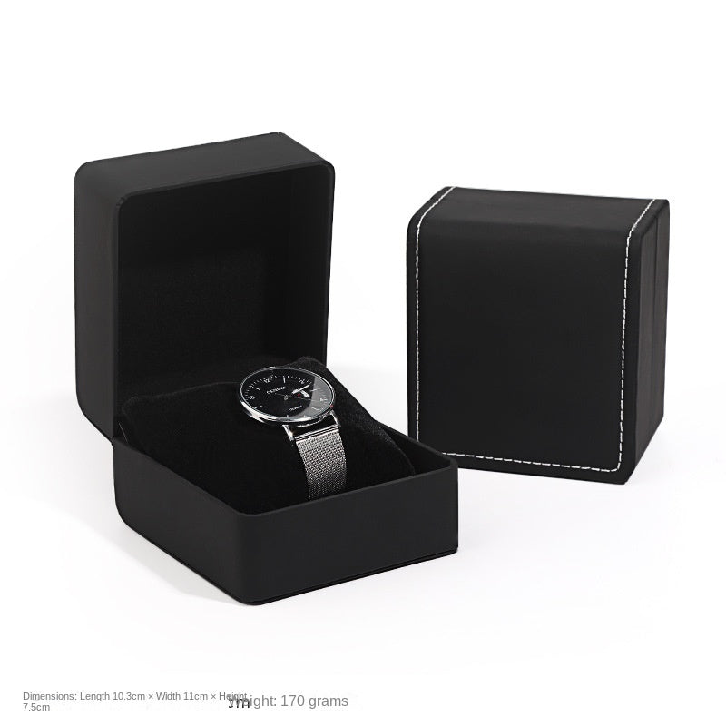 Watch Box Flip PU Leather Watch Box Watch Packaging Box Gift Box