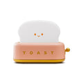 USB Charging Bread Machine Night Light Creative Dimming Table Lamp LED Warm White Timing Sleeping Light