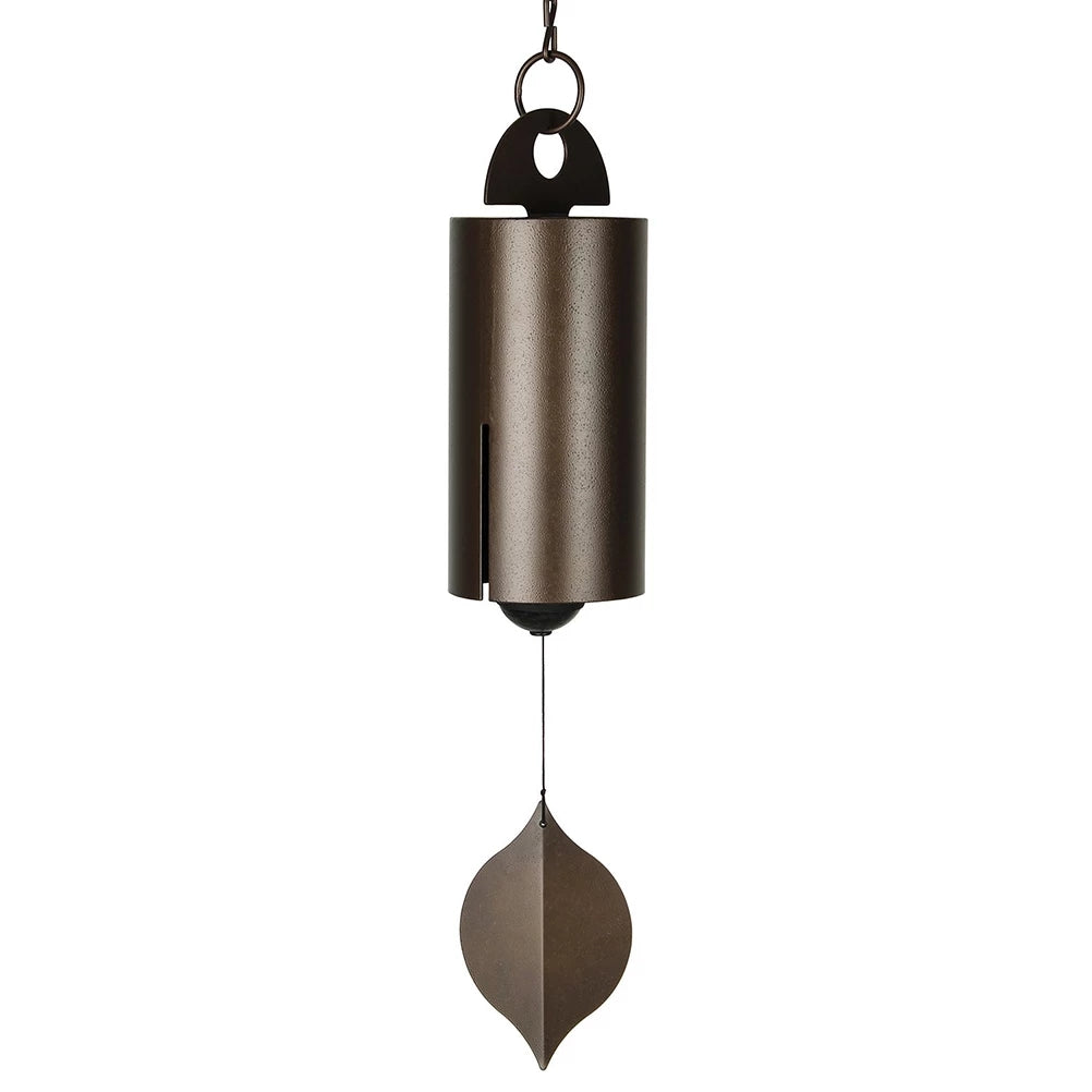 Tranquil Bell Wind Chimes Family Outdoor Garden Courtyard Decoration 30x5cm Brown Wind Chimes