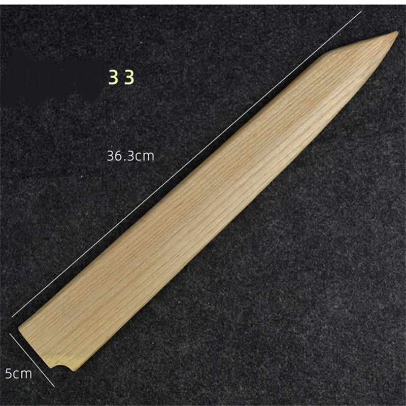 Solid Wood Magnetic Sheath Blade Guard Knife Cover