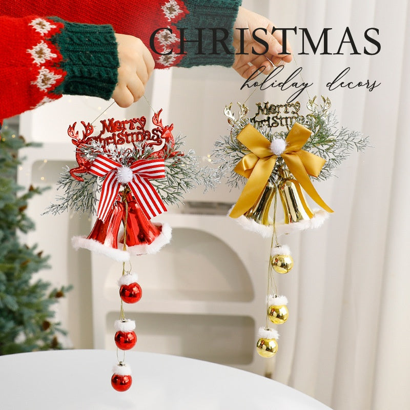 Christmas Bell Christmas Tree Ornament Decoration Hanging Ornament Christmas Bell Decorative Piece